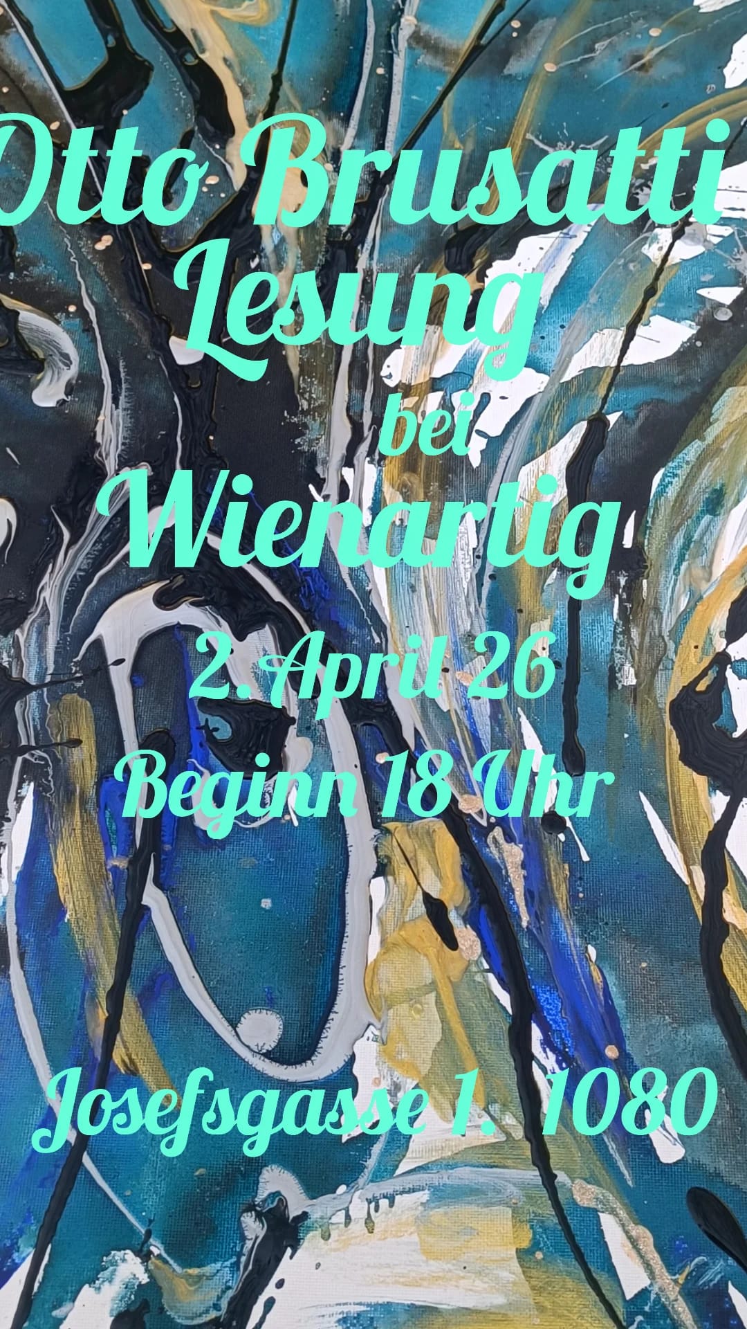 Einladung Gründonnerstagslesunge Otto Brusatti