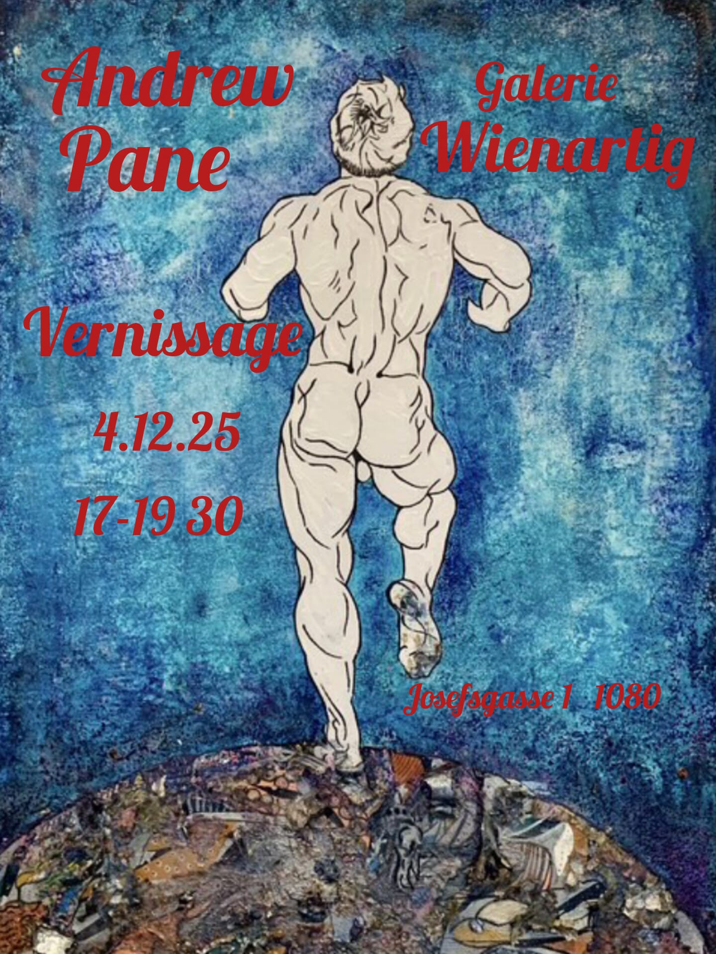 Einladung Vernissage Andrew Pane