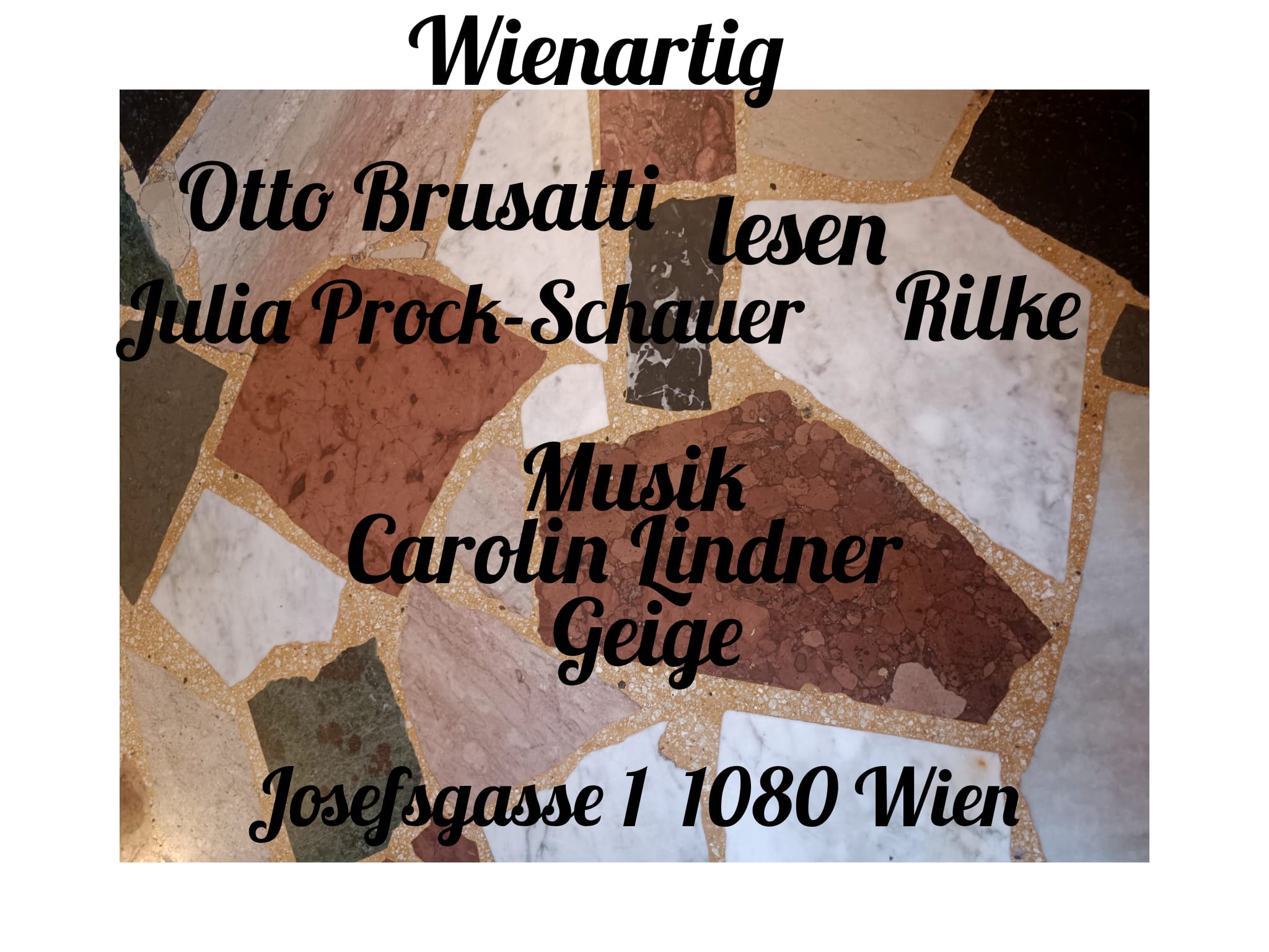 Einladung Lesung Rainer Maria Rilke