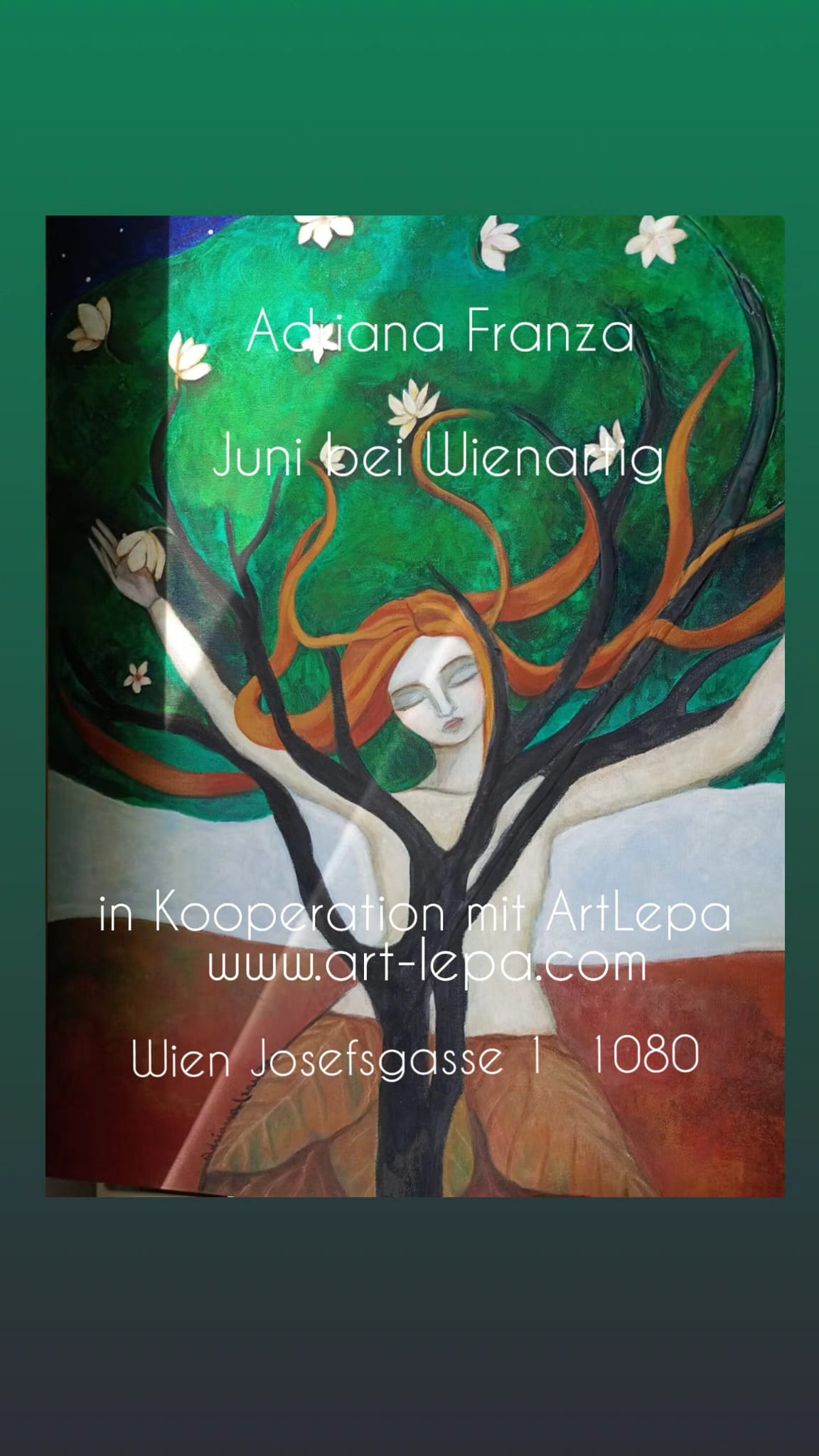 Einladung Vernissage Adriana Franza