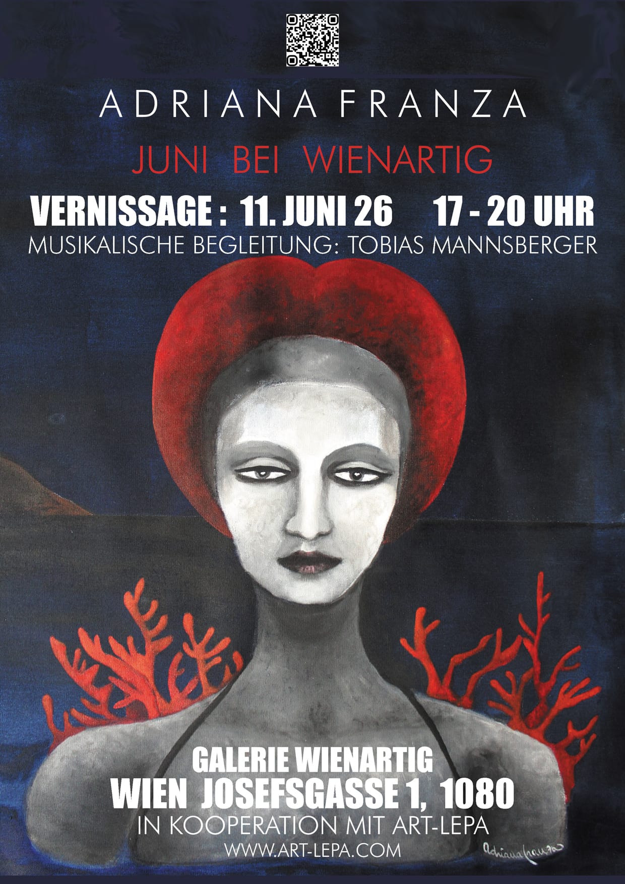Einladung Vernissage Adriana Franza
