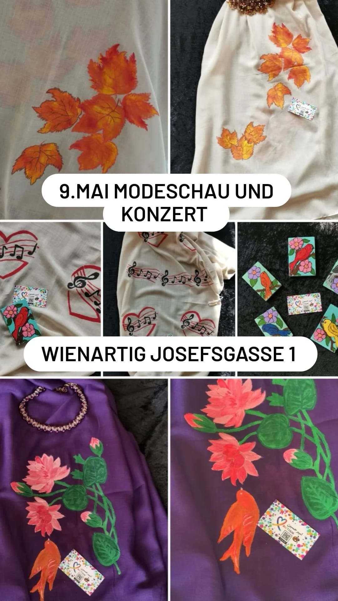 Einladung Modeschau & Konzert