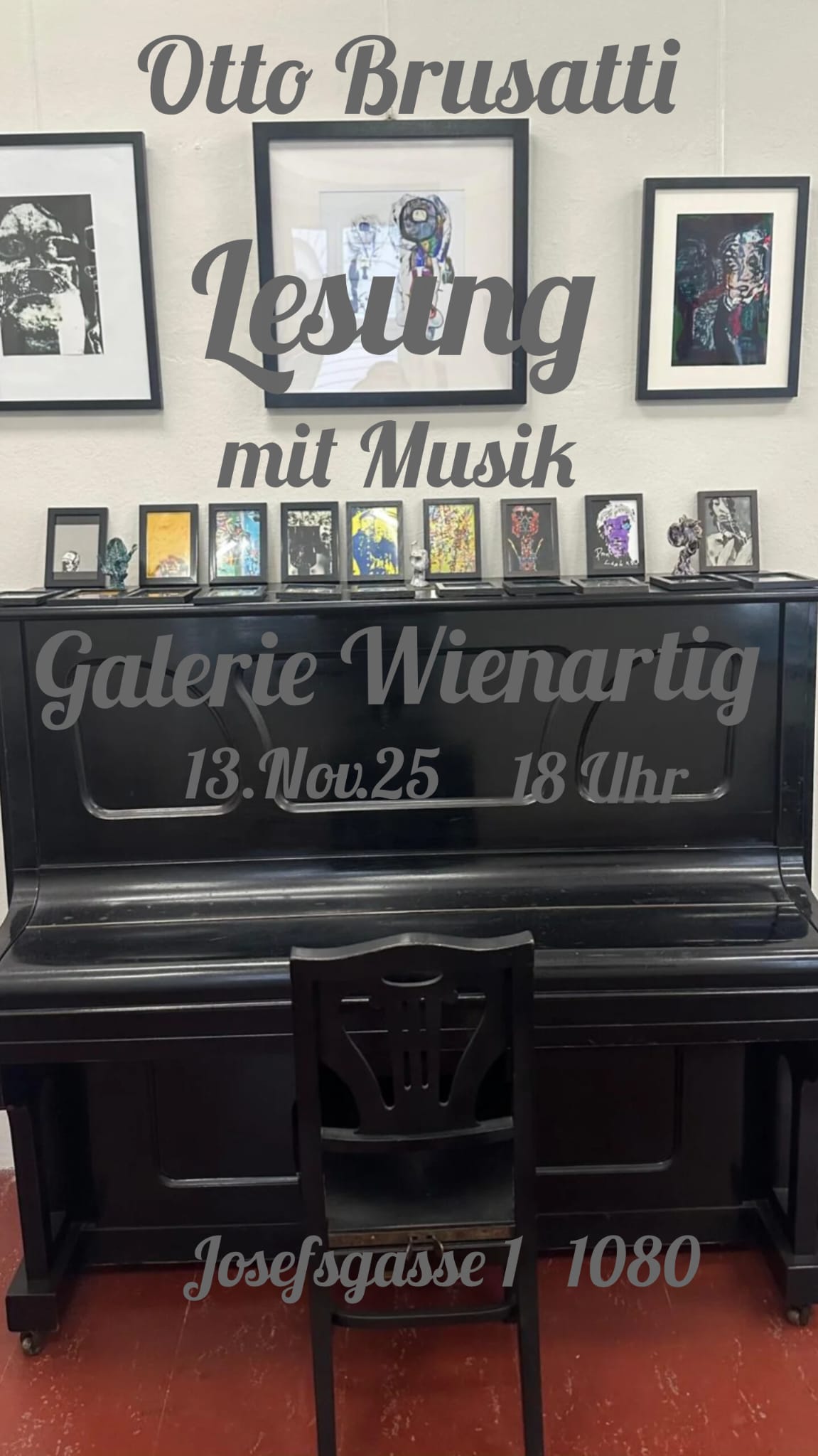 Einladung Otto Brusatti - R.M.Rilke