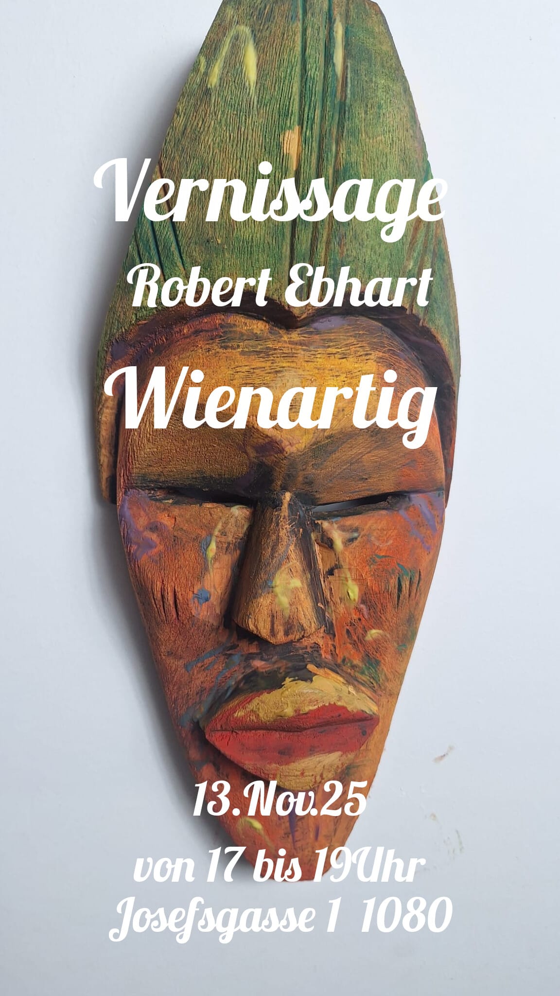 Einladung Vernissage Robert Ebhart