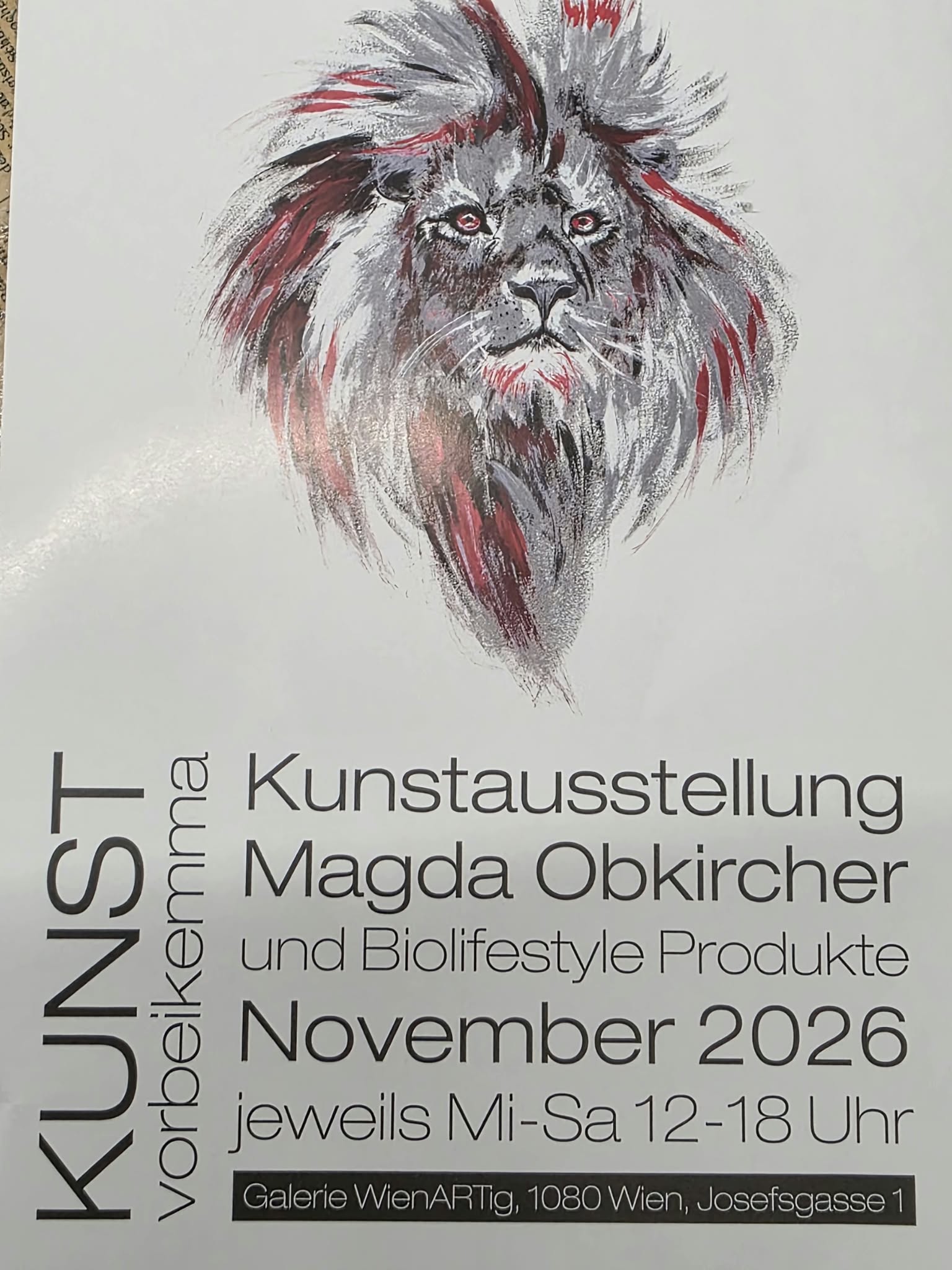 Einladung Vernissage Magda Okircher